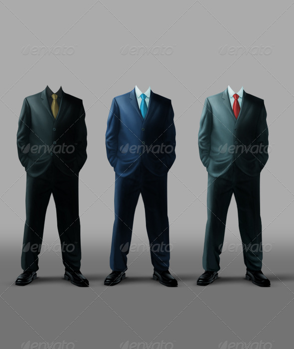 Businessman Template - Business Illustrations