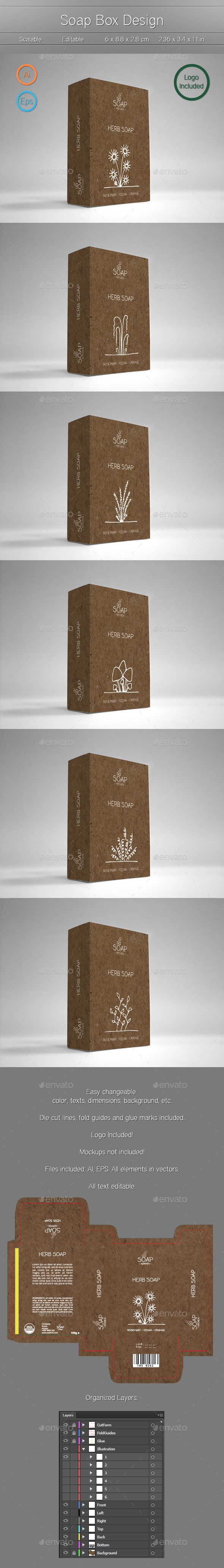 Box Package Design - Packaging Print Templates