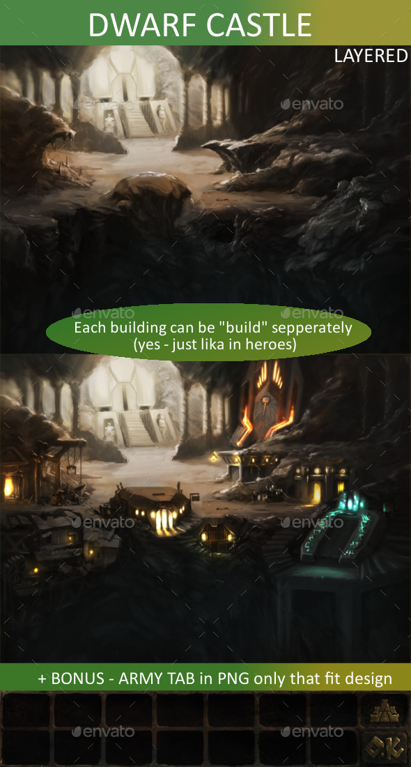 Dwarf Castle set Dwarf Castle set