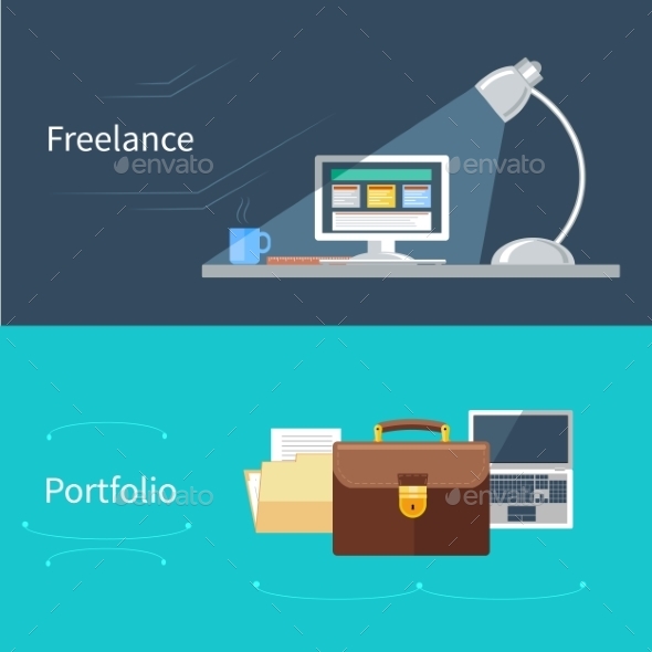 Portfolio And Freelance - Concepts Business