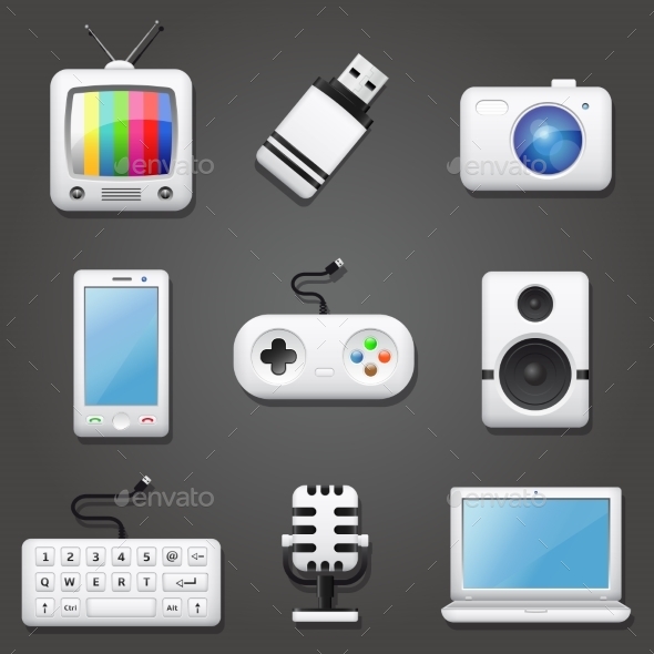 Technology Icons - Computers Technology