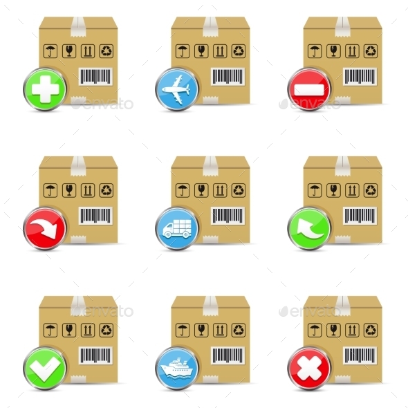 Delivery & Shipping Icons Delivery & Shipping Icons