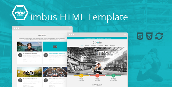 imbus - Simple HTML Template - Corporate Site Templates