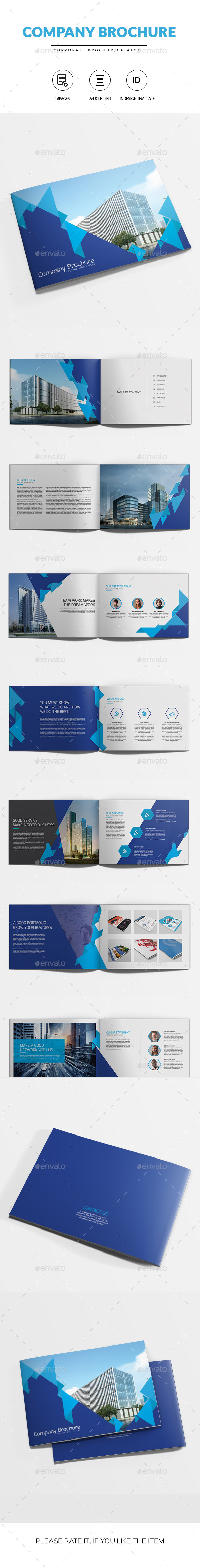 Company Brochure | Indesign Template - Corporate Brochures