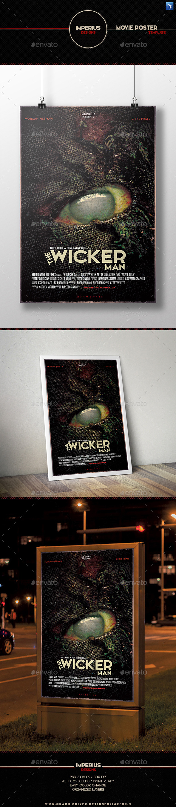 The Wicker Man Movie Poster - Miscellaneous Events
