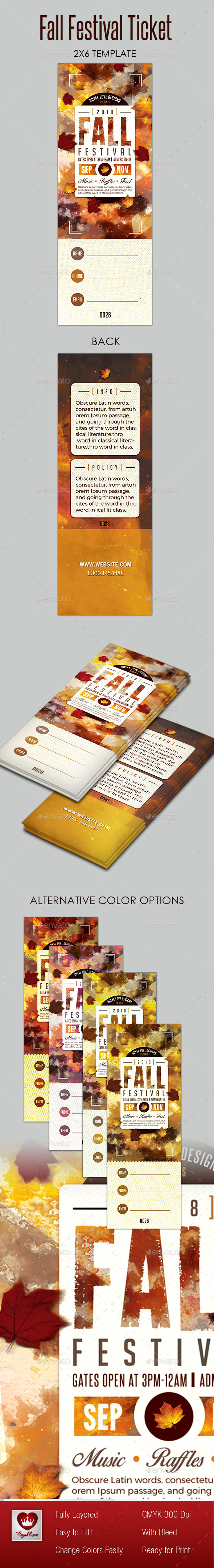 Fall Festival Ticket - Miscellaneous Events