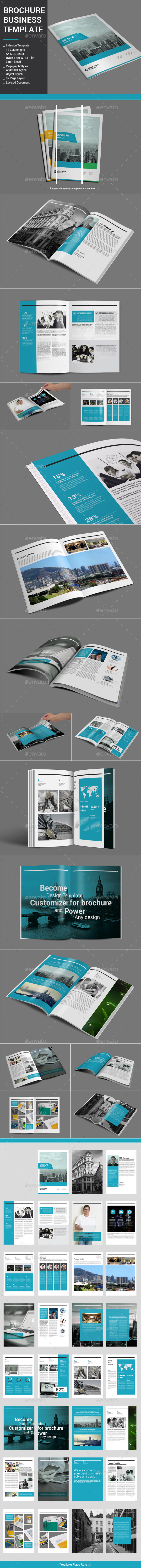 Brochure Business Template - Corporate Brochures