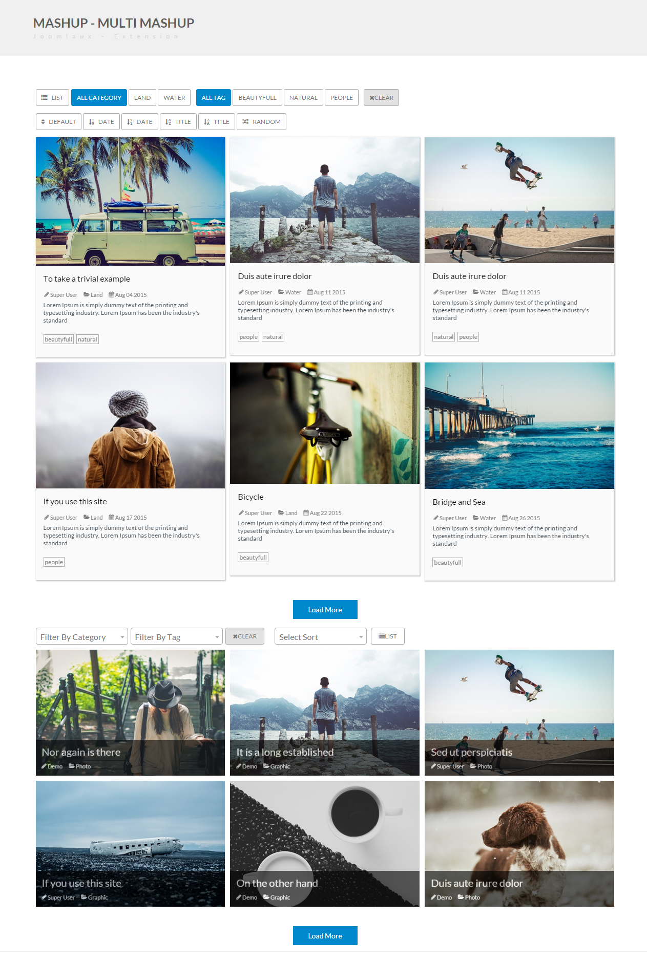 Joomla Category Blog Layout Module | mashup responsive grid content module for joomla by Joomla Category Blog Layout Module | mashup responsive grid content module for joomla by