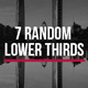 Random Lower Thirds - VideoHive Item for Sale