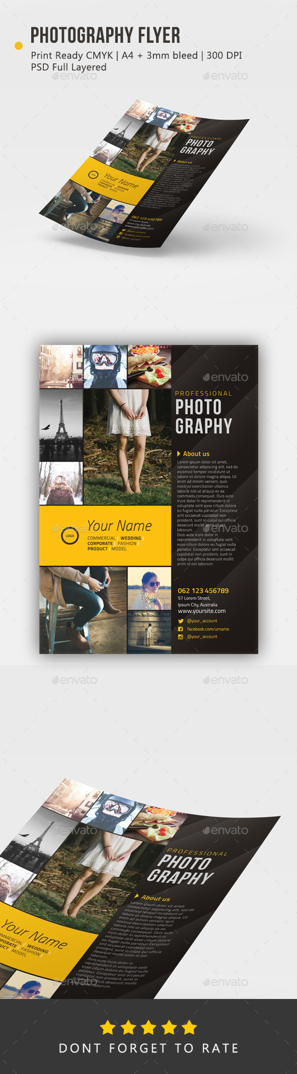 Photography Flyer - Commerce Flyers