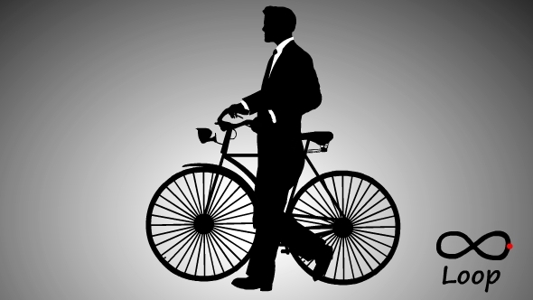 Man And Bike