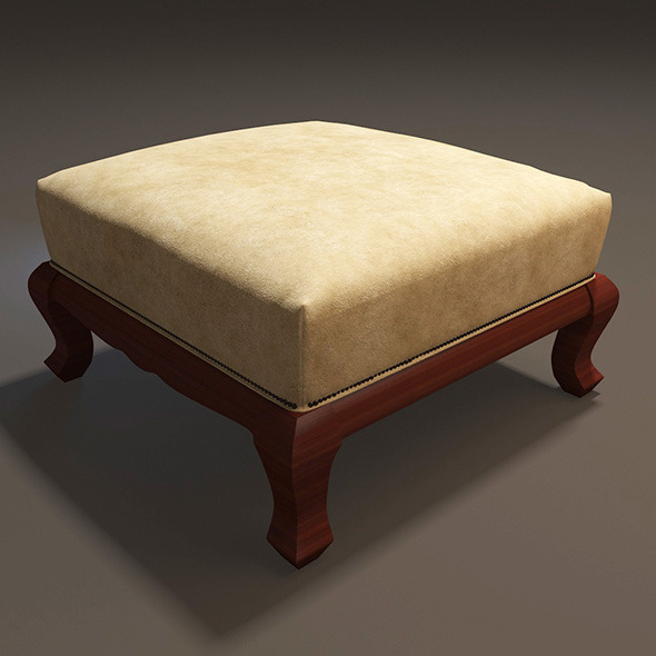 Footrest Furniture - 3Docean 12869028