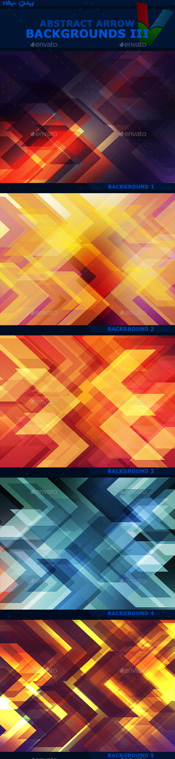 Abstract Arrow Backgrounds III Abstract Arrow Backgrounds III