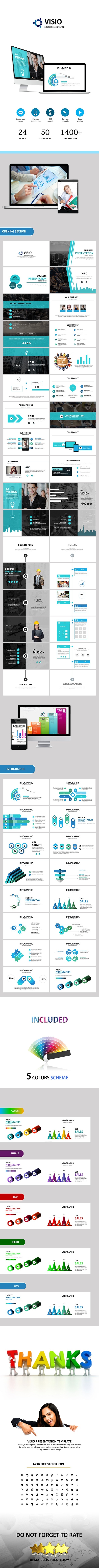 VISIO - Keynote Business Presentation - Keynote Templates Presentation Templates