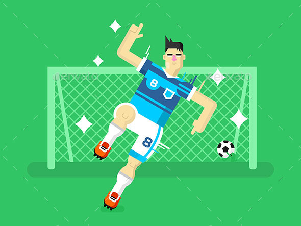 Soccer Player - Sports/Activity Conceptual