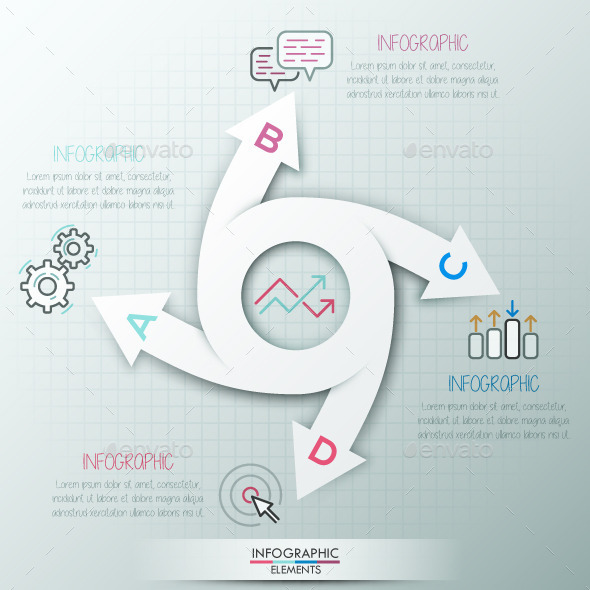 Modern Infographics Paper Template - Infographics