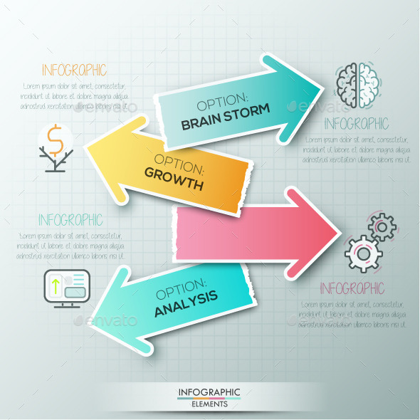 Modern Infographics Paper Template - Infographics