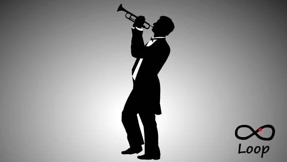 Man Play Trumpet