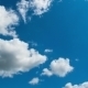 Clouds Moving In The Blue Sky. - VideoHive Item for Sale