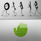 Cartoon Jogging Logo Opener - VideoHive Item for Sale