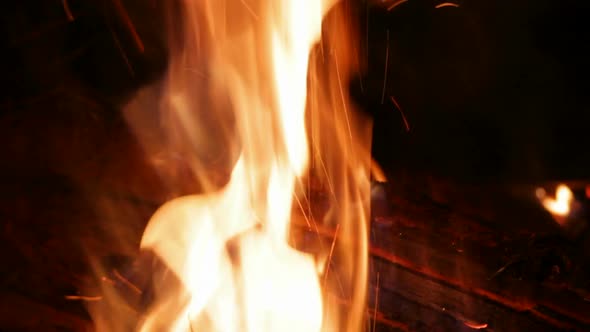 View On Flame At Night 6 alt