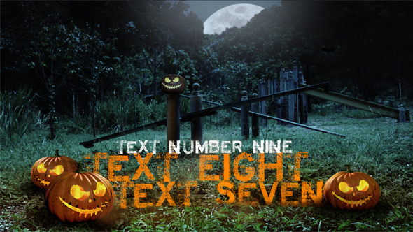 Halloween Party Promo - VideoHive 12882673