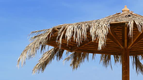 Beach Umbrella Against Blue Sky 3 alt