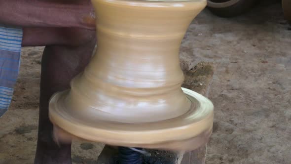 Hands Of A Potter Manufactured A Pot Of Clay 1 alt