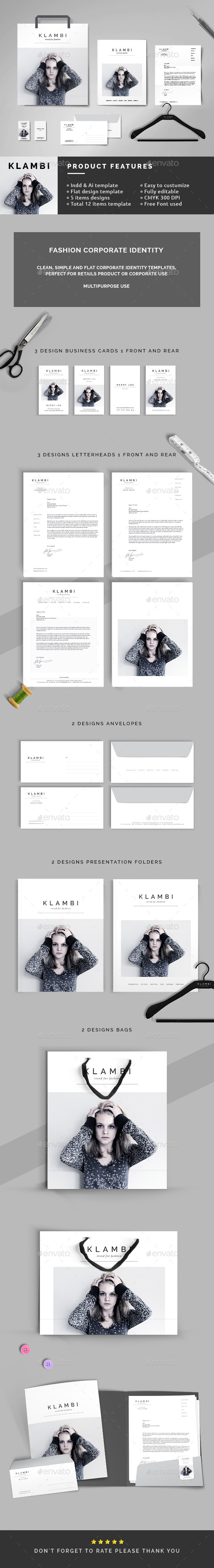 Fashion Corporate Identity Fashion Corporate Identity