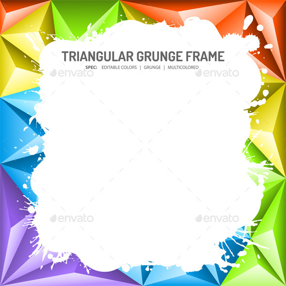 Abstract Mosaic Frame - Borders Decorative