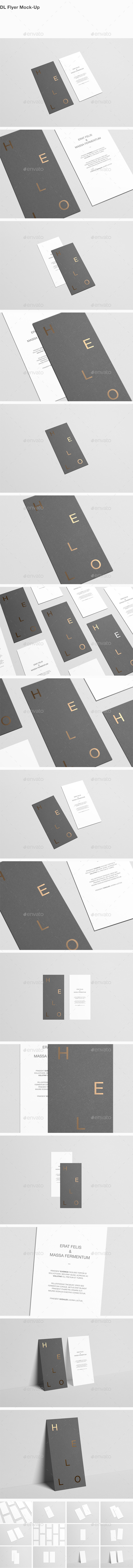 DL Flyer Mock-Up - Flyers Print