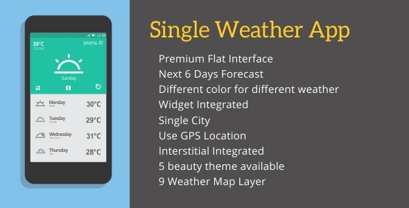 Single Weather - CodeCanyon Item for Sale