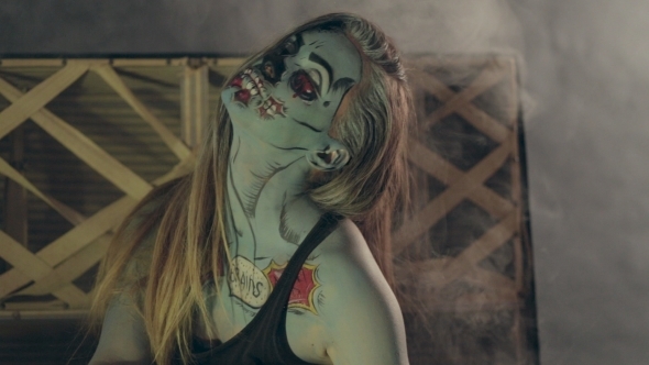 Horrible Disgusting Hag Comes Out Of The Old Chest