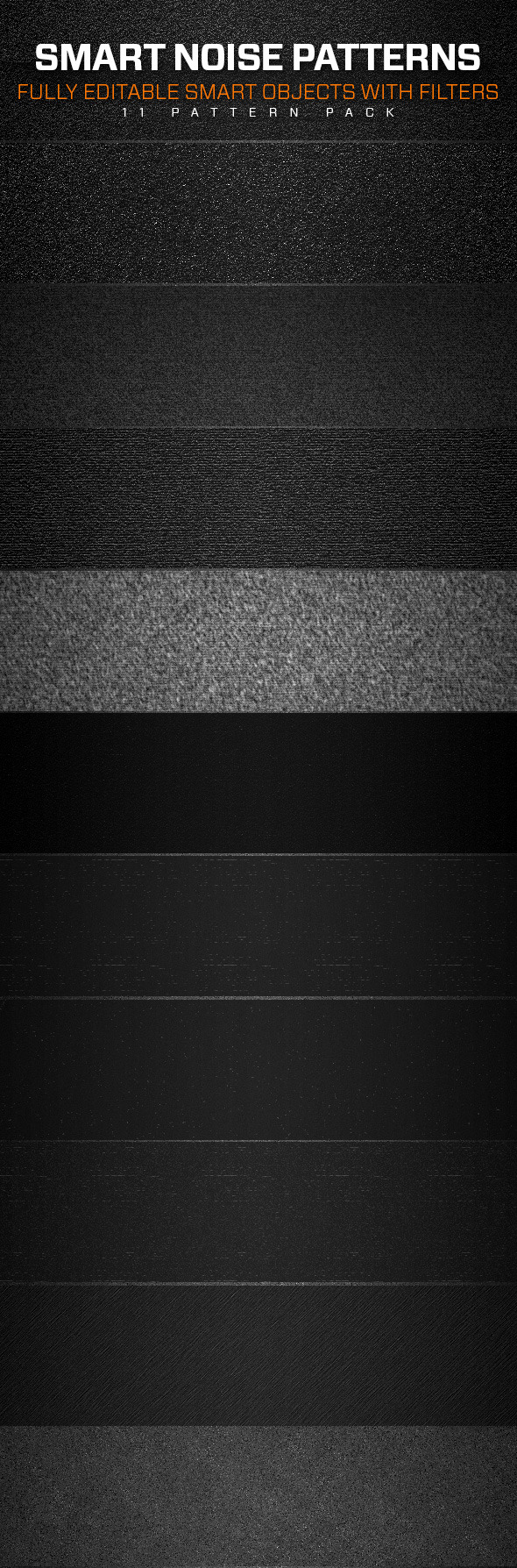 Smart Noise Patterns - Textures / Fills / Patterns Photoshop