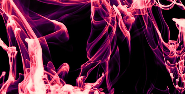Pink-Violet Neon Light Ink Smoke