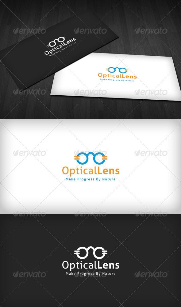 Optical Lens Logo - Objects Logo Templates