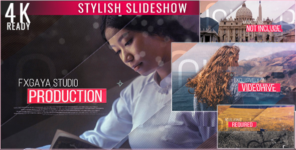 Stylish Slide Show - VideoHive 12902454