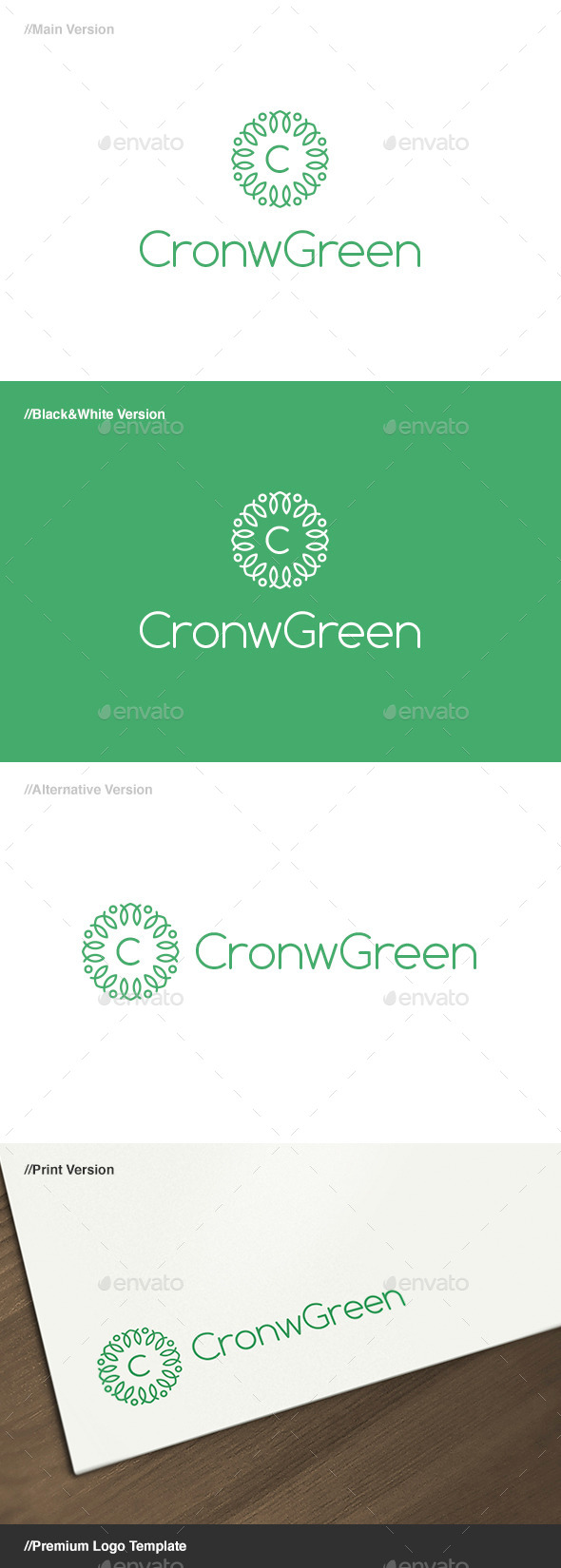 Crown Green Logo - Crests Logo Templates