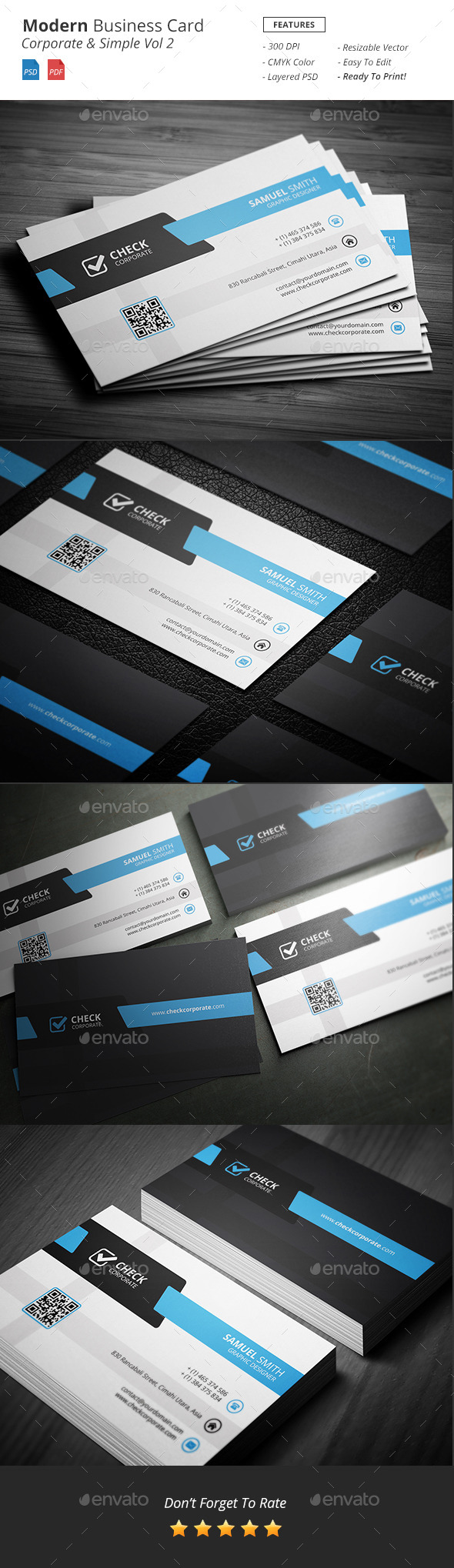 Modern Corporate Business Card Vol 2 Modern Corporate Business Card Vol 2