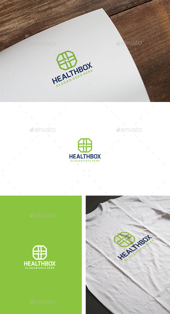 Health Box Logo - Abstract Logo Templates