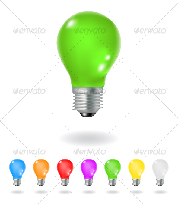 colorful bulbs - Man-made Objects Objects