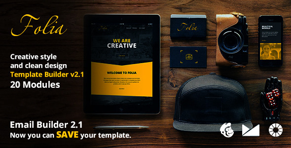 Folia Email Template - ThemeForest 12915371