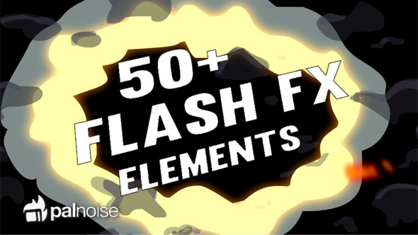 Flash FX Explosions, Fires, Smokes (54-Pack)