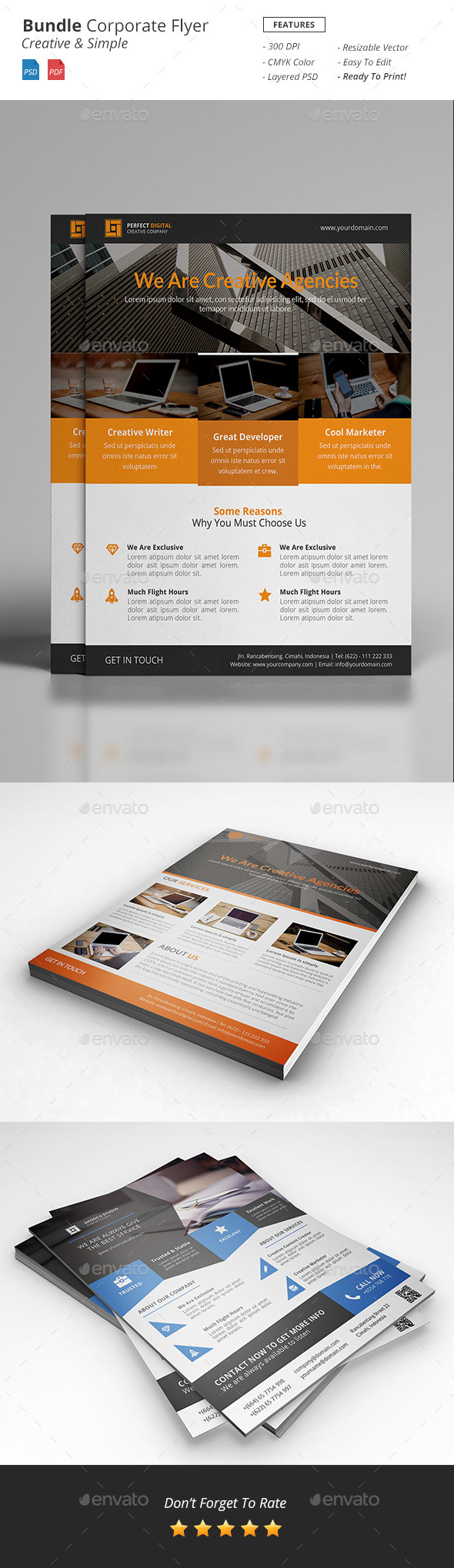 Bundle Corporate Flyer - Corporate Flyers