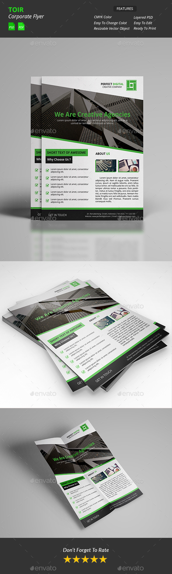 Toir - Corporate Flyer - Corporate Flyers