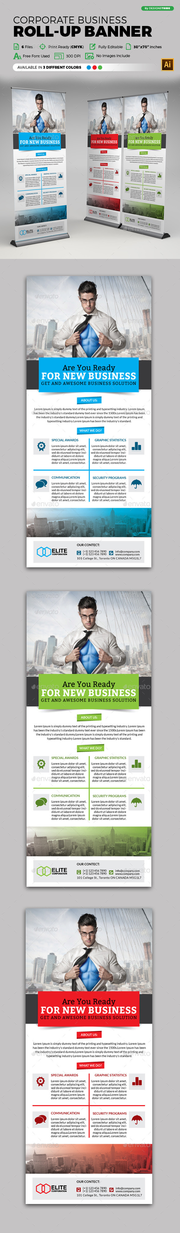 Corporate Roll-up Banner Corporate Roll-up Banner