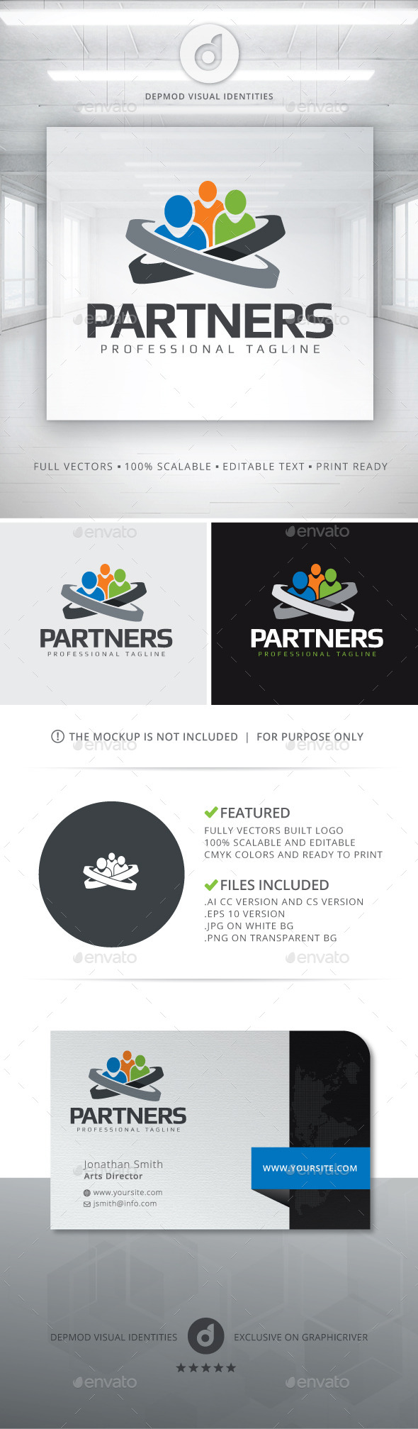 Partners Logo - Humans Logo Templates