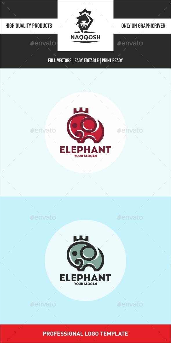 Elephant - Animals Logo Templates