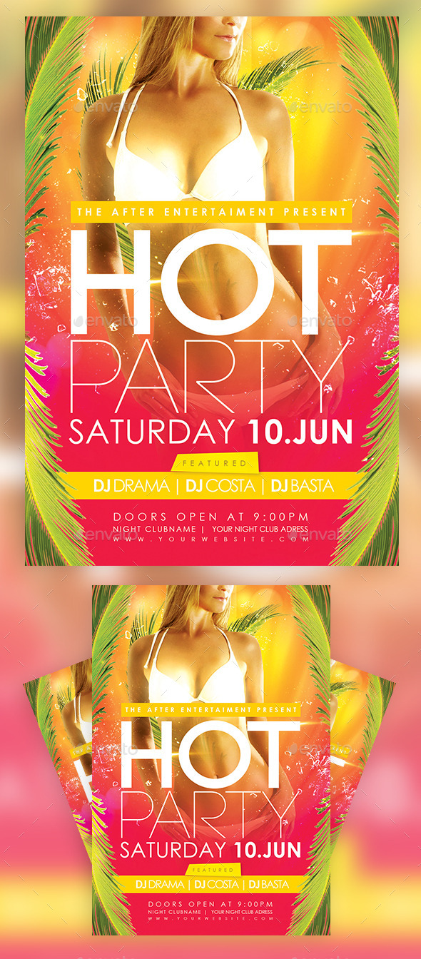 Hot Party - Clubs & Parties Events