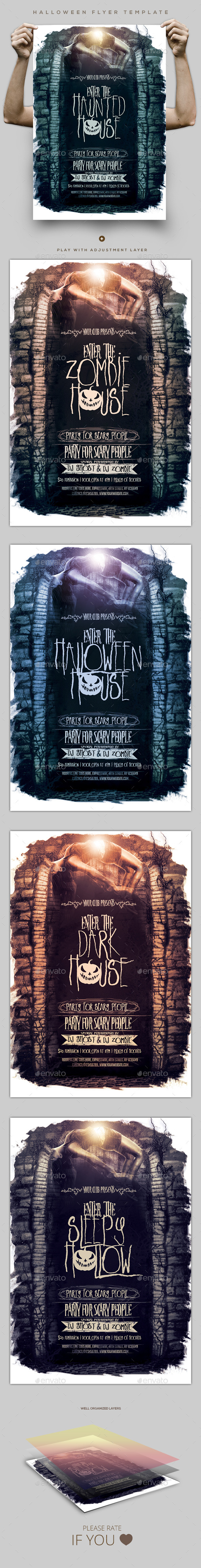 Halloween Flyer Template - Holidays Events